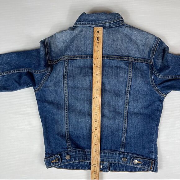 GAP 1969 Denim Jacket Icon Flap Pocket Country Blue Women's Size XSmall - Picture 5 of 6